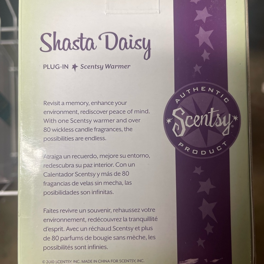 COPY - Scentsy Shasta Daisy Mini Warmer